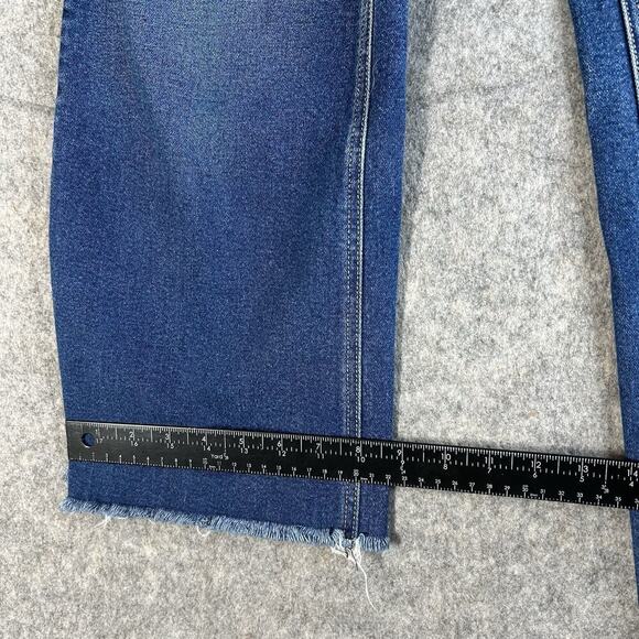 Rag & Bone Jeans Womens 30 Justine High-rise Cropped Flare-leg Jeans In Gem - Picture 3 of 10